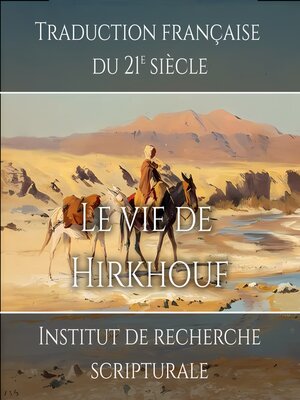 cover image of La vie de Hirkhouf